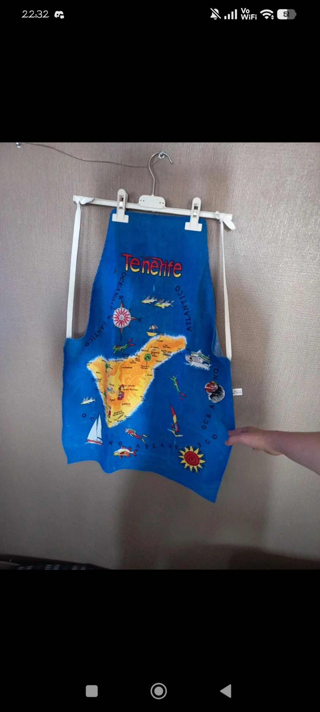 Tablier souvenir Tenerife – Taille unique
